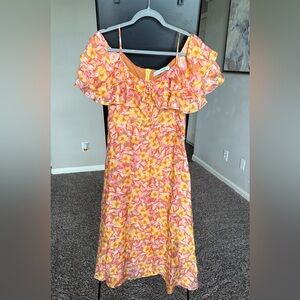 Nem New Floral Ruffle Dress